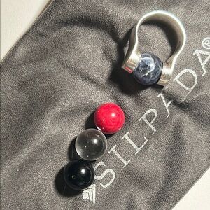 Silpada Interchangeable Bead Ring